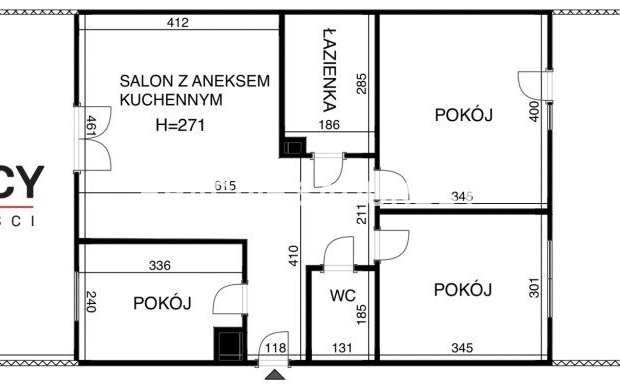 4 pok.+2 duże ogródki, Dobrego Pasterza, 2014r. 