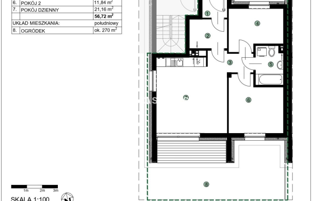 101m2, miejsce postojowe, ul. Dożynkowa, taras