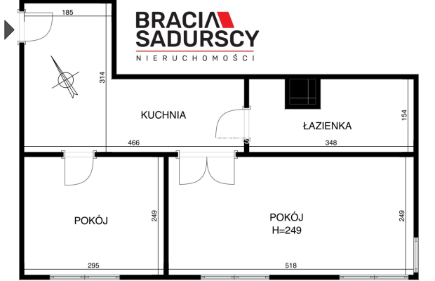 2 pokojowe, 36m2, Imbramowska 
