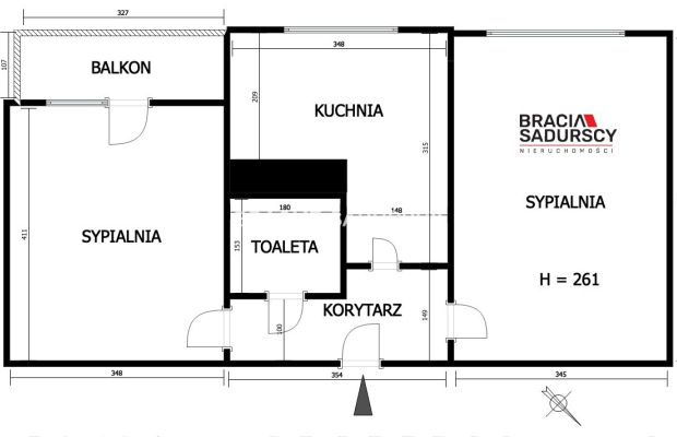 Stwórz mieszkanie swoich marzeń! 48,88m2 | Młyńska