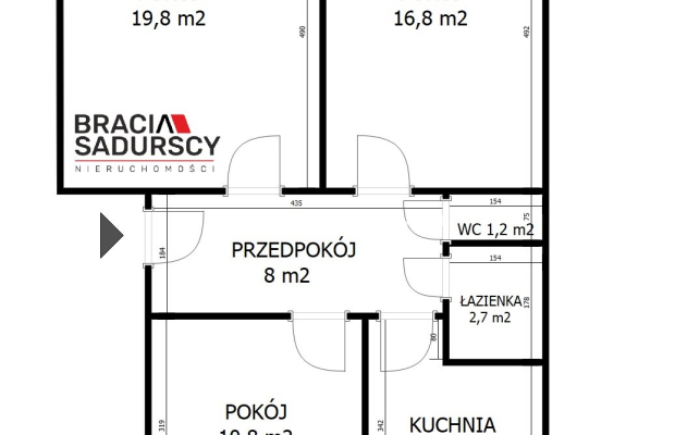67m2, os. Zielone, Nowa Huta