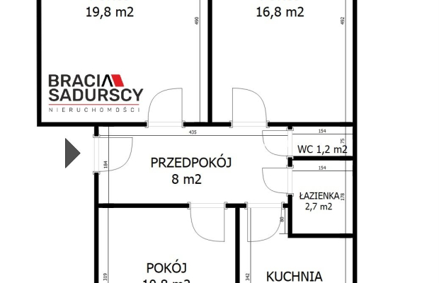 67m2, os. Zielone, Nowa Huta