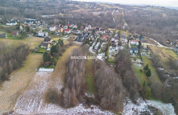 Działka w Skawinie, zieleń, lasy