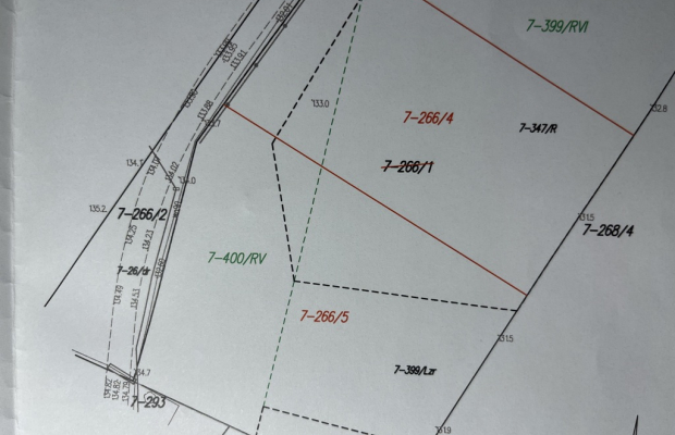 Działka budowla 3117 m2 w Kowali gm. Puławy.