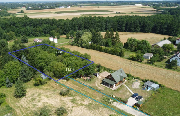 Działka, Motycz, 25ar, zabudowa jednorodzinna