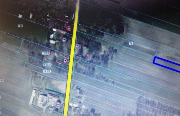 Działka rola 0,77 ha w Jabłonowie gm. Policzna.