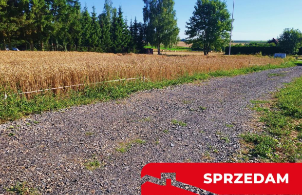 Ustawna działka budowlana 15ar - Zemborzyce Dolne