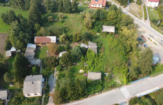 Działka budowlana, Urzędów, centrum, 25 a