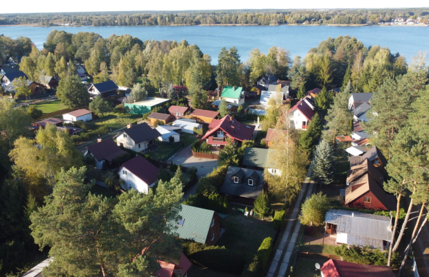 Domek letniskowy, Okuninka, jezioro Białe