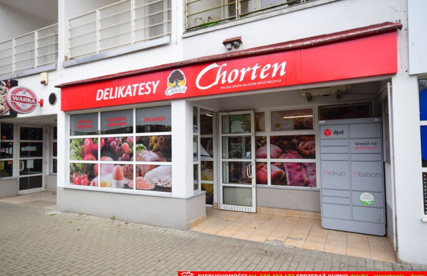 Lokal handlowo-usługowy w świetnej lokalizacji.