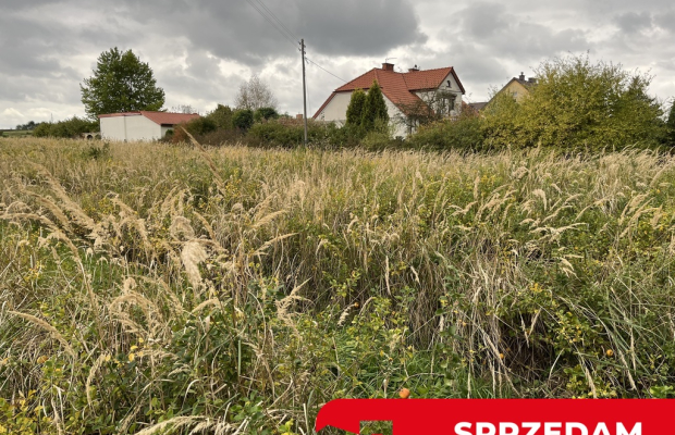 Działka z wykonanym podziałem w Końskowoli