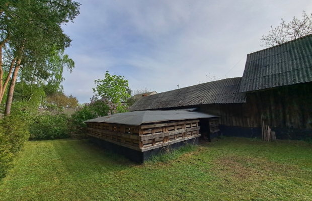 Dom 90 m kw. na  działce w Brzeźcach gm. Stężyca.