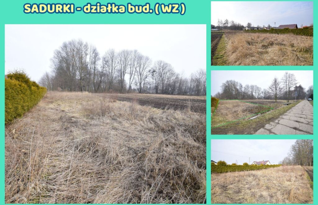Działka budowlana (WZ) wszystkie media.
