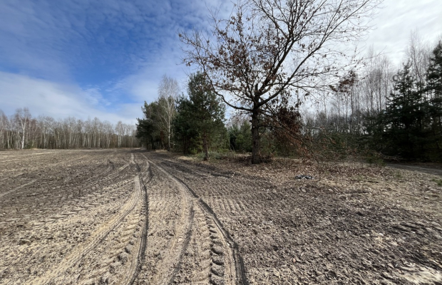 Działka o  pow. 1,63 ha w Karolowie gm. Chotcza.