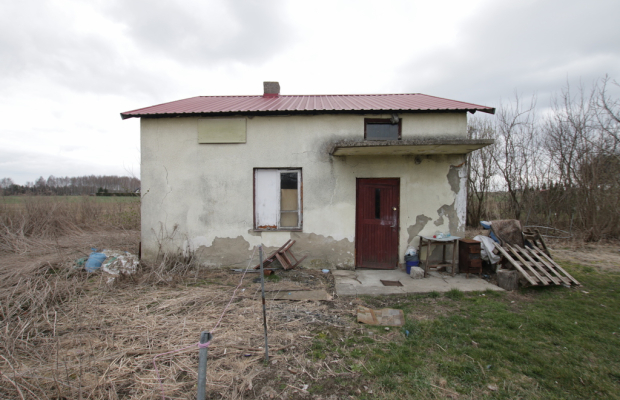 Domek na działce 17 ar Pólko/Nasutów (10km Lublin)