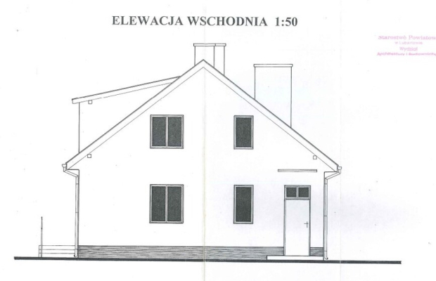 Dom stan surowym, działka 26 ar Lisów g. Lubartów