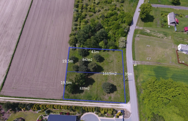 Działka, Polanówka. 17ar, MN, Media
