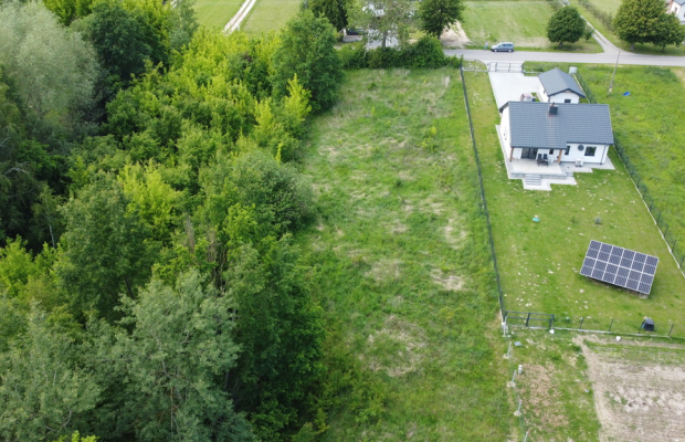 Działka budowlana 2000 m2 w Bronowicach gm. Puławy