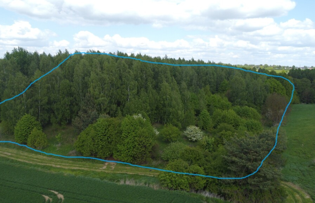 Działka 2,15 ha z potencjałem koło Nałęczowa.