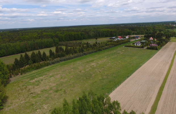Działka, Majdan Kozłowiecki, zabudowa MN, 17ar