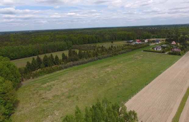Działka, Majdan Kozłowiecki, zabudowa MN, 17ar