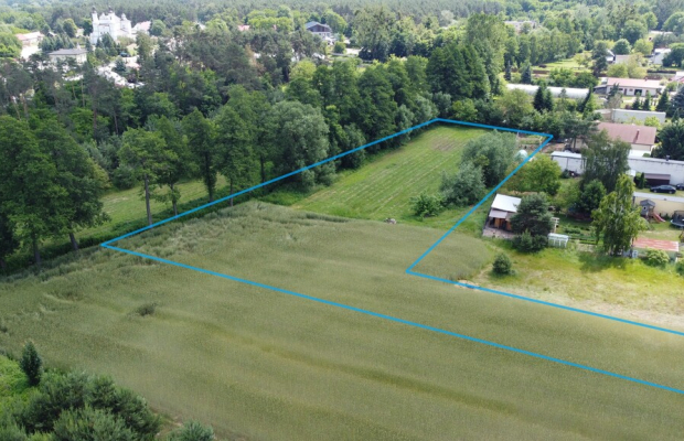 Działka o pow. 6461 m2 w Wysokim Kole (Gniewoszów)