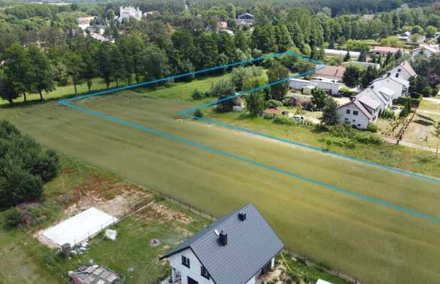 Działka o pow. 6461 m2 w Wysokim Kole (Gniewoszów)