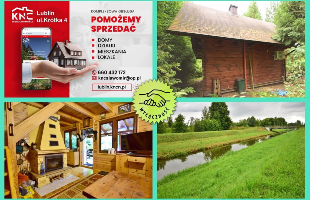 Domek letni na Pojezierzu Łęczyńsko-Włodawskim.
