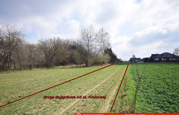 Kalinówka- 10 ar z dopuszcz. zabud. mieszk. media