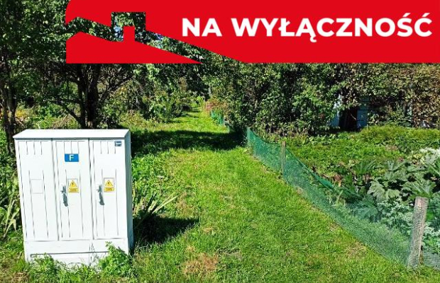 ROD ul.Wapienna-300m² działki+przyczepa kempingowa