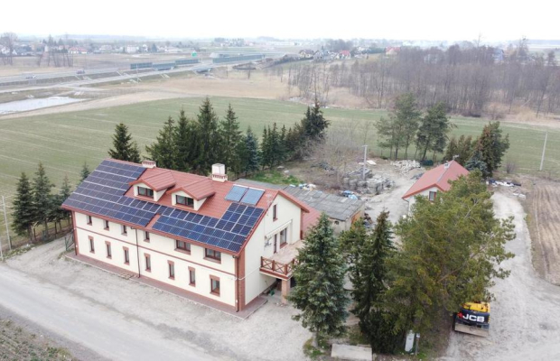 Budynek usługowy, hotel, Strzeszowice, Lublin,