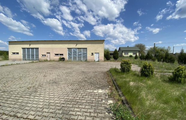 Hala produkcyjno-warsztatowa 209 m kw. gm. Przyłęk