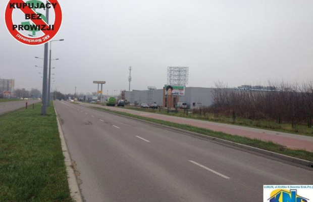 Działka budowlana o powierzchni 12019mkw oraz rewelacyjnych wymiarach 77m x 156m pod lokalizację wielkokubaturowych obiektów ha