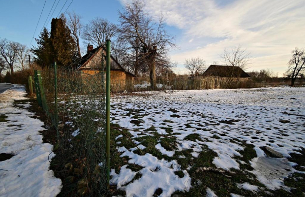 Gm. Wąwolnica - 100ar z projektem domu.