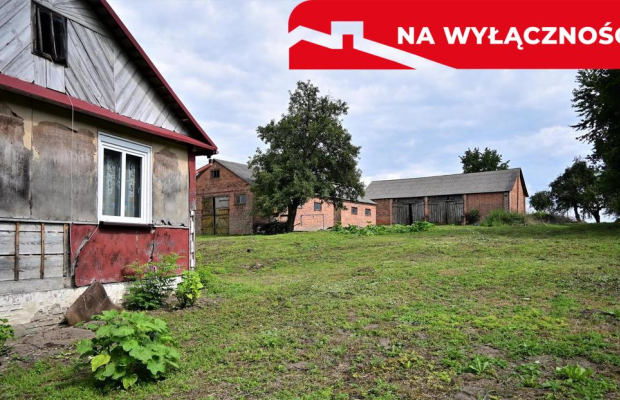 Radomirka - dom i budynki gosp. + ponad 1ha gruntu
