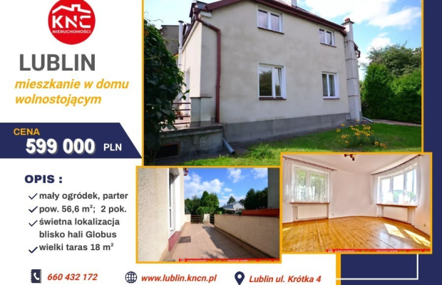 Bezczynszowe mieszkanie w świetnej lokalizacji.