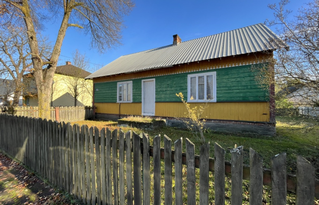Dom na działce w Woli Chodkowskiej gm. Kozienice.