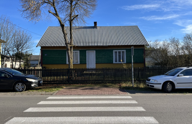 Dom na działce w Woli Chodkowskiej gm. Kozienice.