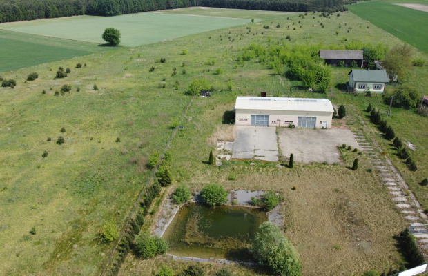 Hala produkcyjno-warsztatowa 209 m kw. gm. Przyłęk