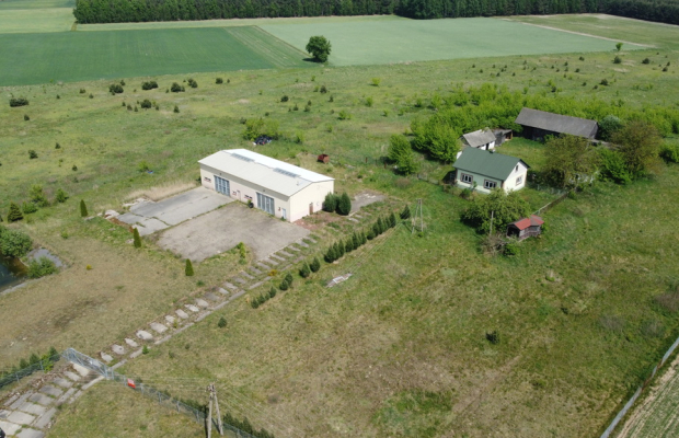 Hala produkcyjno-warsztatowa 209 m kw. gm. Przyłęk