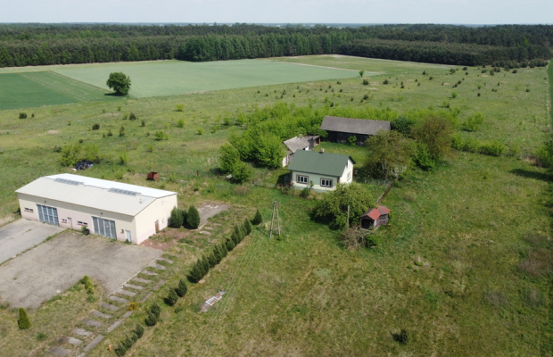 Hala produkcyjno-warsztatowa 209 m kw. gm. Przyłęk