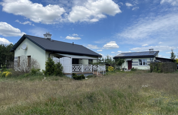 Nowoczesny dom 80 m2, piękna działka gm. Przyłęk.