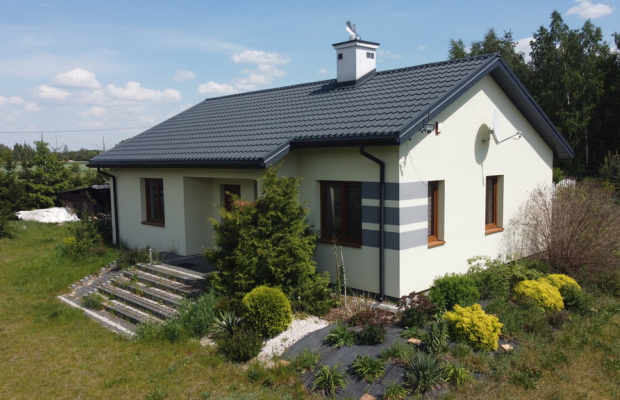 Nowoczesny dom 80 m2, piękna działka gm. Przyłęk.