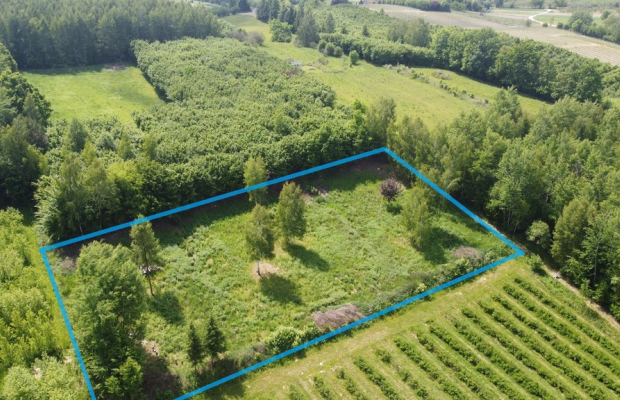 Działka 3580 m2 w Kazimierzu Dolnym 4 km od rynku.