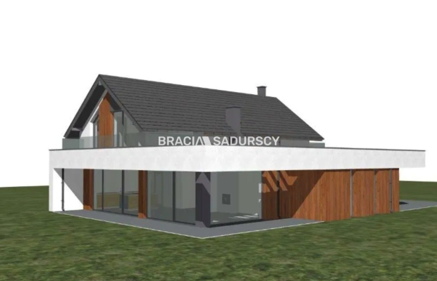 Bosutów - dom w stanie deweloperskim, działka 10ar