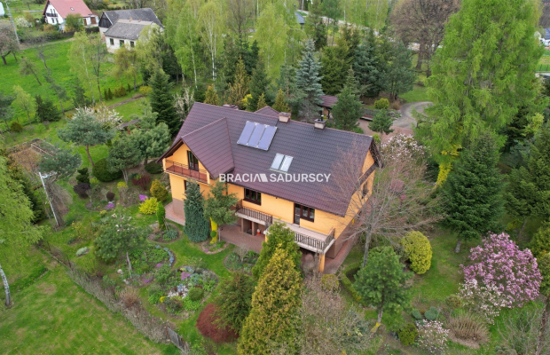 Klimatyczny dom 281m2 widokowy Jankówka