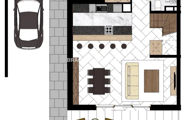 Domy Bliźniaki 131 m2w otulinie lasu Michałowice 
