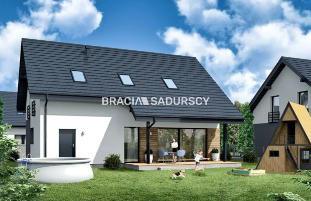 Nowoczesny dom pod Krakowem z 5 sypialniami!
