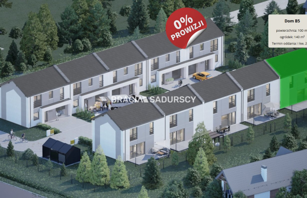 NOWE DOMY SZEREGOWE NIEPOŁOMICE PROWIZJA 0%