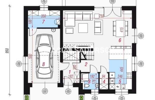 Dom w zielonej okolicy - 174m2!